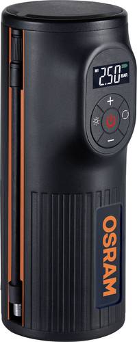 OSRAM OTIR2000 Kompressor TYREinflate 2000 8.3 bar Aufbewahrungs-Box/-Tasche, Digitales Display, mit von Osram