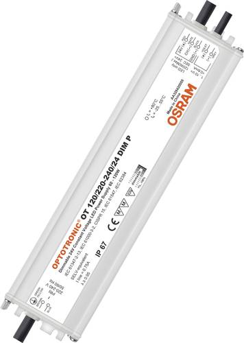 Osram OT 120/220-240/24 DIM P 10X1 LED-Trafo Konstantspannung 120W 24 V/DC dimmbar 1St. von Osram