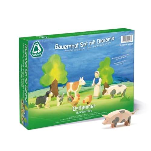 Ostheimer 60303 - Bauernhof Set mit Diorama 8-tlg. Ostheimer 60303 - Bauernhof Set mit Diorama 8-tlg. von Ostheimer
