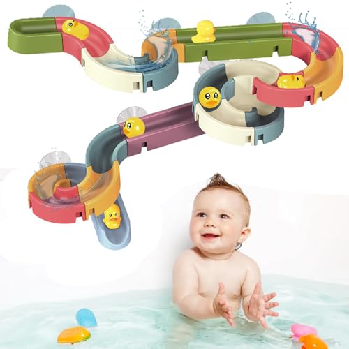 Osuter Badewannenspielzeug,34 Stück Badespielzeug für Kinder ab 3 4 5 6 Jahre,DIY Kugelbahn Badewannen Spielzeug Wasserspielzeug,Badespielzeug mit Saugnäpfe, Kinder Osuter Badewannenspielzeug,34 Stück Badespielzeug für Kinder ab 3 4 5 6 Jahre,DIY Kugelbahn Badewannen Spielzeug Wasserspielzeug,Badespielzeug mit Saugnäpfe, Kinder von Osuter