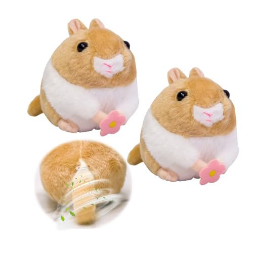 Osuter meerschweinchen Kuscheltier,Niedliche Plüschtiere Klingen Sprechender Hamster Spielzeug Geschenk Umweltfreundlichen Weichen Material Bekannt von Osuter