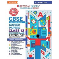 Oswaal CBSE Chapterwise Solved Papers 2023-2014 Psychology Class 12th (2024 Exam) von Oswaal Books And Learning Pvt Ltd