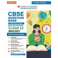 Oswaal CBSE Question Bank Class 12 Biology, Chapterwise and Topicwise Solved Papers For Board Exams 2025 von Oswaal Books And Learning Pvt Ltd