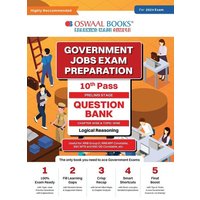 Oswaal Government Exams Question Bank 10th Pass | Logical Reasoning | for 2024 Exam von Oswaal Books And Learning Pvt Ltd