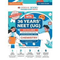 Oswaal NEET (UG) 36 Years Chapter-wise Topic-wise Solved Papers Chemistry For 2024 Exams ( New Edition) von Oswaal Books And Learning Pvt Ltd