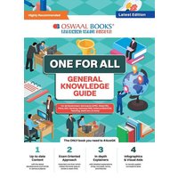 Oswaal One for all GK Guide English Medium (Latest Edition) For All Government Job Exams (UPSC, State PSC, PSUs, SSC, Banking, Railways RRB, Defence N von Oswaal Books And Learning Pvt Ltd