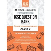 Oswal - Gurukul Computer Applications Most Likely Question Bank von Oswal Printers & Publishers Pvt Ltd