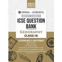 Oswal - Gurukul Geography Most Likely Question Bank von Oswal Printers & Publishers Pvt Ltd