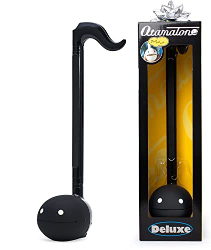 Otamatone Deluxe Black Elektronisches Musik Instrument, Tragbar Digitale Musikinstrumente Synthesizer, Kinder Teenager Erwachsene, Spaß Coole Geburtstag Weihnachten Geschenk Spielzeug von Otamatone