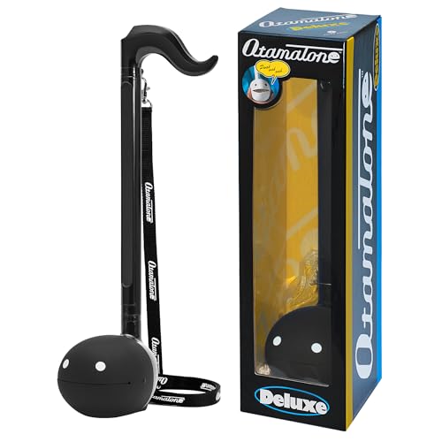 Otamatone Deluxe Black Elektronisches Musik Instrument, Tragbar Digitale Musikinstrumente Synthesizer, Kinder Teenager Erwachsene, Spaß Coole Geburtstag Weihnachten Geschenk Spielzeug von Otamatone