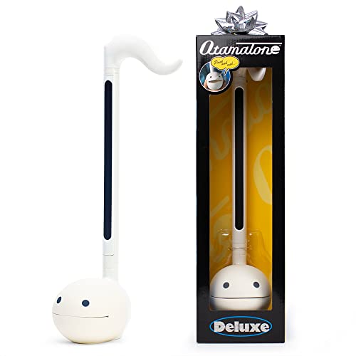 Otamatone Deluxe [Englische Edition] Elektronisches Musikinstrument Spielzeug Tragbarer Synthesizer aus Japan von Cube/Maywa Denki, Weiß von Otamatone