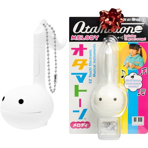 Otamatone Melody White Elektronisches Musik Instrument, Tragbar Digitale Musikinstrumente Synthesizer, Kinder Teenager Erwachsene, Spaß Coole Geburtstag Weihnachten Geschenk Spielzeug von Otamatone