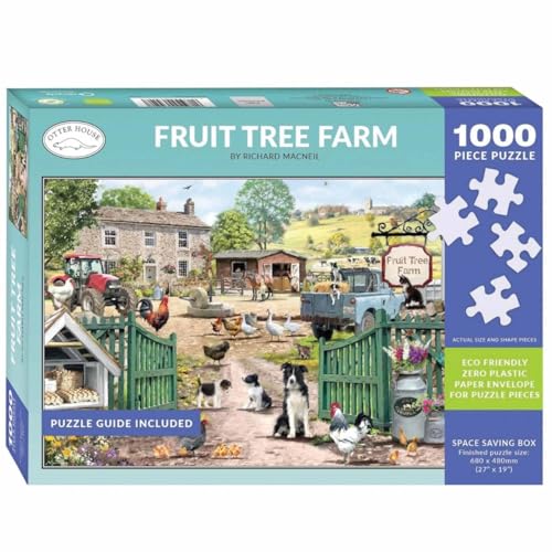 Puzzle mit 1000 Teilen – Obstbaumfarm von Otter House Gift