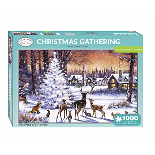 Christmas Gathering 1000 Piece Jigsaw von Otter House