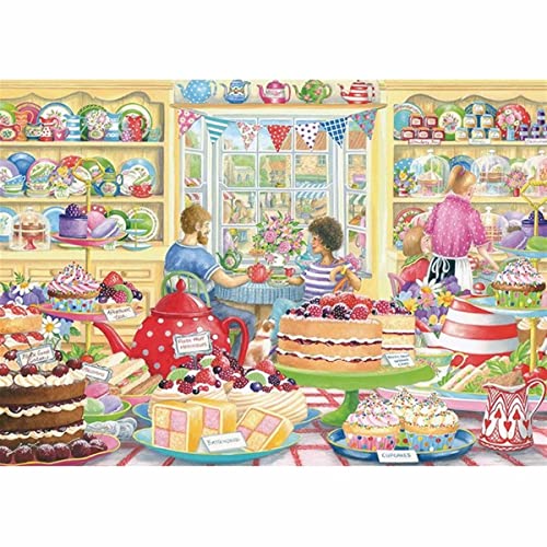 JIGSAW 1000 PIECE RECTANGULAR - AFTERNOON TEA (L) von Otter House