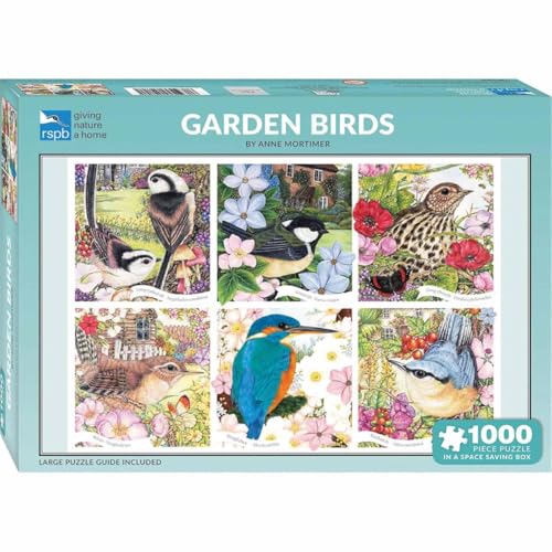 JIGSAW 1000 PIECE RECTANGULAR RSPB GARDE von Otter House