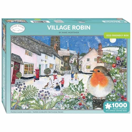 Jigsaw 1000 Piece Rectangular Village RO von Otter House