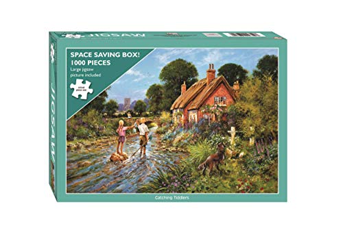 Otter House Catching Tiddlers - Kleine Fische fangen - Puzzle 1000 Teile von Otter House