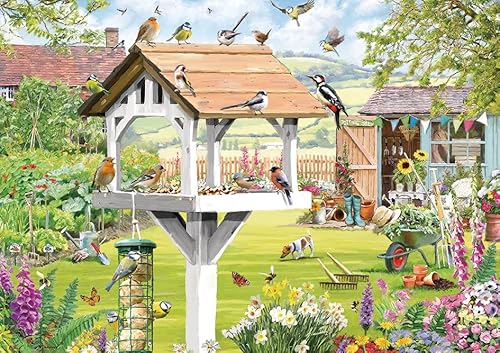 Otter House Gift 500 XL Piece Jigsaw - Garden Friends von Otter House