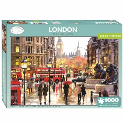 JIGSAW 1000 PIECE RECTANGULAR LONDON L von Otter House