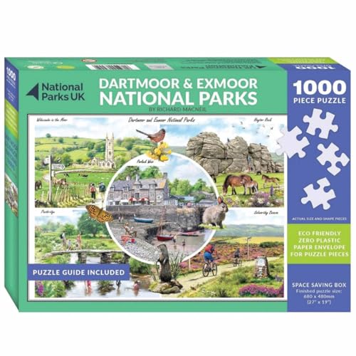 Puzzle 1000 Teile - Dartmoor/Exmoor National Park von Otter House