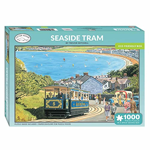 Seaside Tram 1000 Piece Jigsaw von Otter House