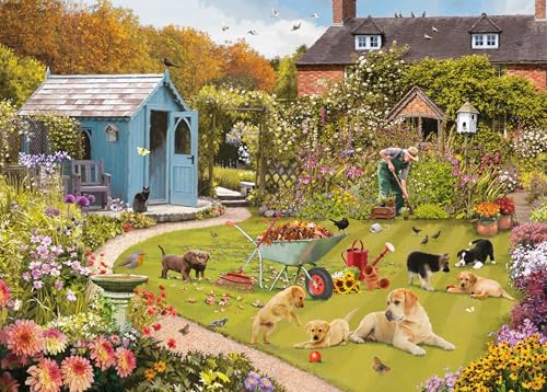 Spaß im Garten – Puzzle mit 1000 Teilen von Otter House