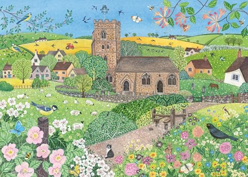 Spring Village - Puzzle mit 1000 Teilen von Otter House