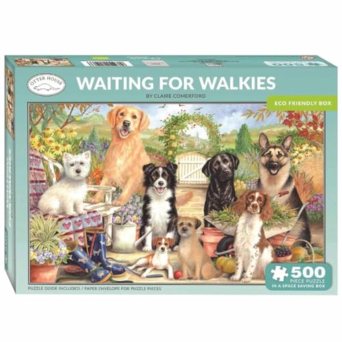 Waiting for Walkies 500 Piece Jigsaw von Otter House