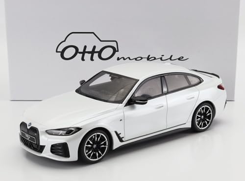 Otto Mobile - BMW i4 M50 1:18 Modellauto, Auto, Metall, Erwachsene, Auto-Enthusiasten, Modellbau-Enthusiasten, Unisex von Otto Mobile