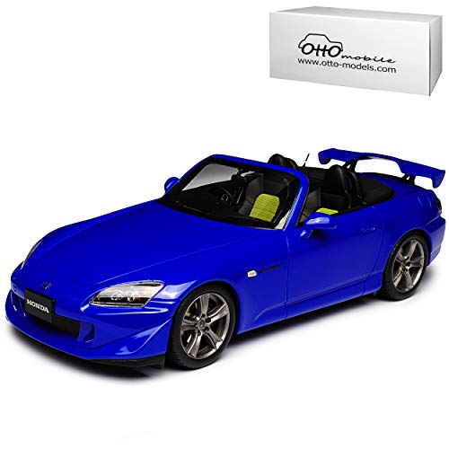 Hon-da S2000 Type S Apex Blau Cabrio 1999-2009 Nr 312 1/18 Otto Modell Auto mit individiuellem Wunschkennzeichen von Otto Mobile