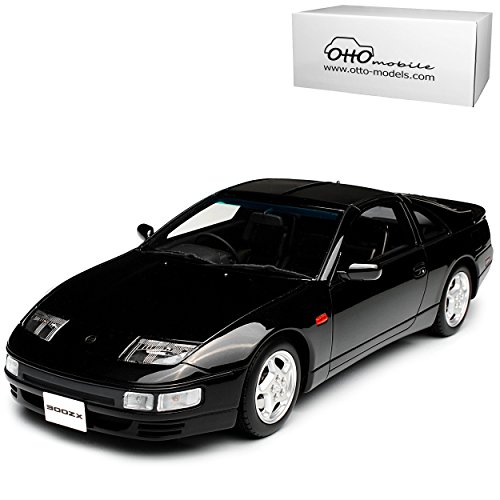 Nisan 300ZX Z32 Coupe Schwarz 1989-2000 Nr 262 1/18 Otto Modell Auto mit individiuellem Wunschkennzeichen von Otto Mobile