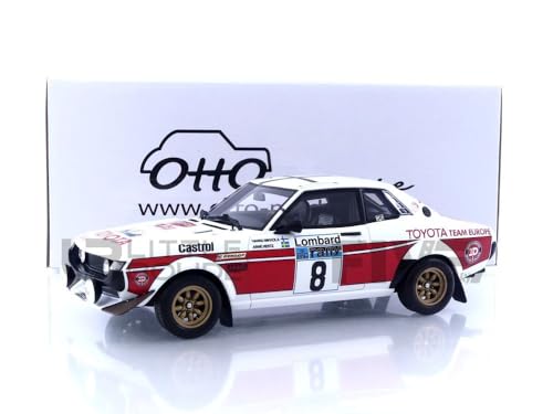 OTTO MOBILE 1/18 OT1044 Toyota Celica RA21 - Rally Europe 1977 Diecast Modellcar von Otto Mobile