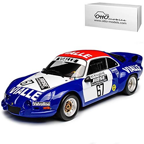 Otto Mobile Renautl Alpine A110 Gruppe 5 Rallye Cross N67 Coupe 1961-1977 Nr 795 1/18 Modell Auto von Otto Mobile