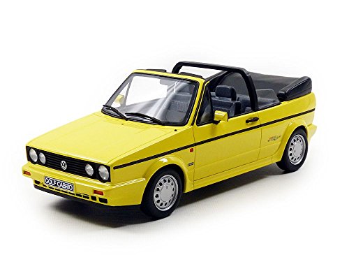 Otto Mobile – ot693 – Fahrzeug Miniatur – Volkswagen Golf 1 Cabrio Young Line – 1991 – Maßstab 1/18, gelb Otto Mobile – ot693 – Fahrzeug Miniatur – Volkswagen Golf 1 Cabrio Young Line – 1991 – Maßstab 1/18, gelb von Otto Mobile