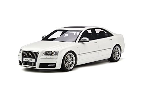 Ottomobile Audi S8 D3 2008 weiß, Modellauto 1:18 von Otto Mobile