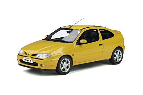 Ottomobile kompatibel mit Renault Megane Mk1 Coupe 2.0 16V 1999 gelb Modellauto 1:18 von Otto Mobile