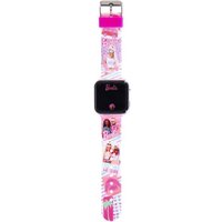 Accutime LED-Kinderuhr Barbie (rosa), Digitaluhr mit LED-Anzeige für Uhrzeit u von Otto Simon Handels GmbH