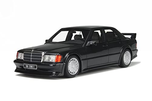 Mercedes W201 190 E 2.5-16 Evo 1 schwarz Modellauto OT151 Otto 1:18 von OTTO