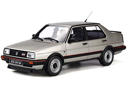 Otto VW Jetta II GTX 16V 1987 Diamant Silber met Modellauto OT742 1:18 von OTTO