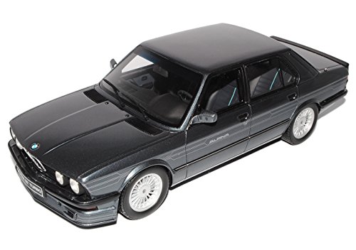 B-M-W 5er E28 Alpina B7 Turbo Limousine Grau 1981-1987 Nr 650 1/18 Otto Modell Auto mit individiuellem Wunschkennzeichen von Ottomobile B-M-W