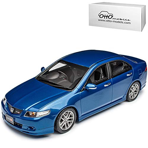 Hon-da Accord Type-R Limousine Blau 7. Generation 2002-2008 Nr 340 1/18 Otto Modell Auto mit individiuellem Wunschkennzeichen von Otto Mobile