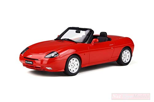 NEW OTTOMOBILE OT816 FIAT BARCHETTA Rosso Corsa 1:18 MODELLINO DIE CAST Model von Otto Mobile