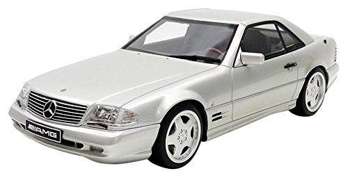 Otto Mobile Miniatur Auto Mercedes Benz SL 73 Amg 1995 Maßstab 1:18, OT240, Silber von Otto Mobile