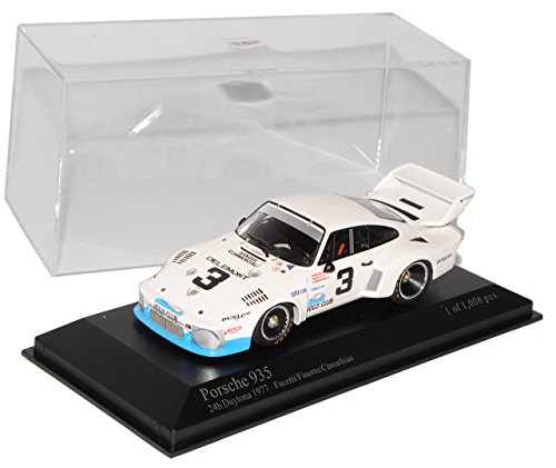 Otto Mobile Porsche 911 935 Jolly Club 24H Daytona 1977 Facetti Finotto 1/43 Minichamps Modell Auto mit individiuellem Wunschkennzeichen von Otto Mobile