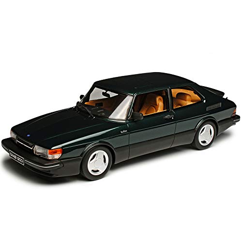 Otto Mobile Saab 900 Turbo Aero MK1 Coupe Gruen 1. Generation 1978-1998 Nr 308 1/18 Modell Auto mit individiuellem Wunschkennzeichen von Otto Mobile