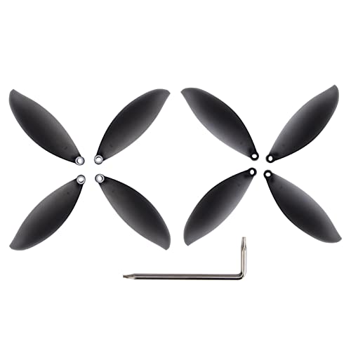 Keenso Drohnenpropeller, 8 Stück Parrot anafi Propeller CCW/CW Propellerblätter Requisiten für Parrot Anafi Drone RC Quadcopter Zubehör von Oumefar