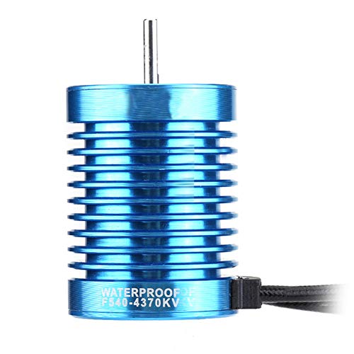 Oumefar RC-Car-Motor RC-Bürstenloser Motor Auto-Bürstenloser Motor F540 4-poliger 3000KV / 4370KV-Sensorloser Bürstenloser Motor für 1/10 1/12 RC-Car, Hocheffizientes, Präzises von Oumefar