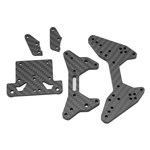 Oumefar RC Car Shock Tower Premium Kohlefasermaterial RC Spurstangenbefestigungsplatte für ARRMA 1/7 für Infraction von Oumefar