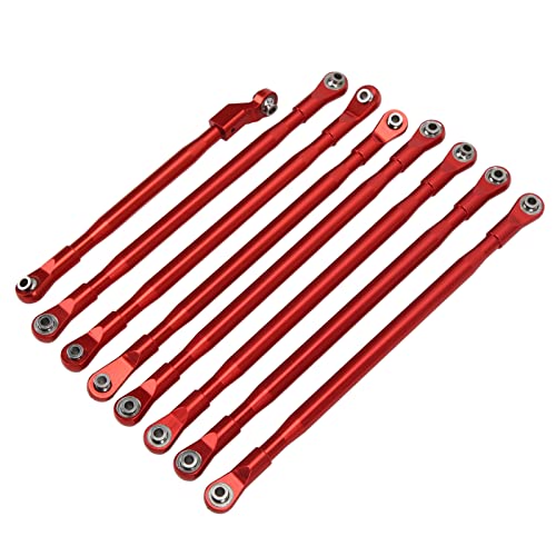 Oumefar RC-Stab-Verbindungsset, RC-Hochspannungsanschluss für Axial SCX6 JLU (Rot) von Oumefar